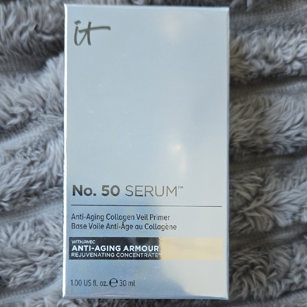 IT Cosmetics No. 50 Serum - Silver Packaging